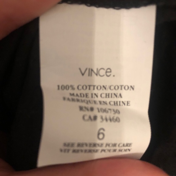 BNWOT Vince pleated top - Picture 8 of 13